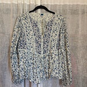 Old Navy Boho Peasant Blouse